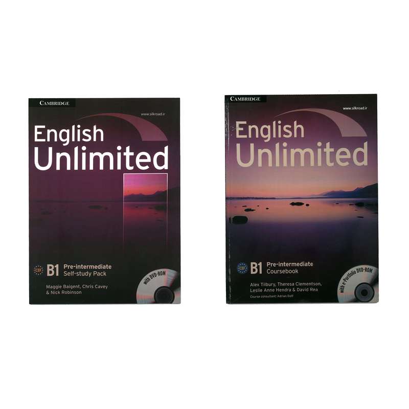 کتاب English Unlimited B1  اثر Adrian Doff انتشارات کمبریج 2 جلدی