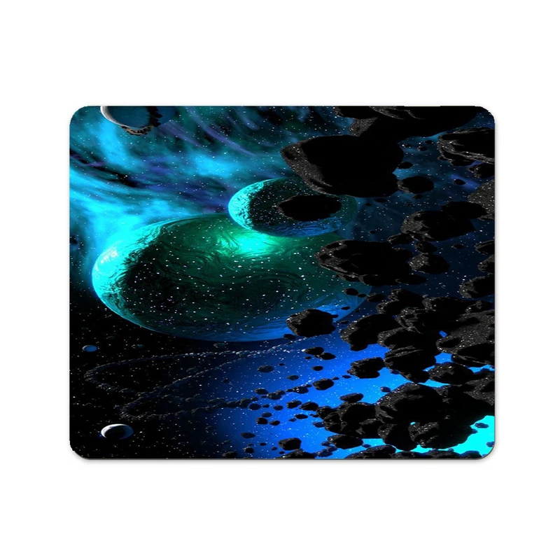 ماوس پد پاد آفرین مدل فانتزی طرح کهکشانی کد p57 سایز 24*19 سانتی متر 