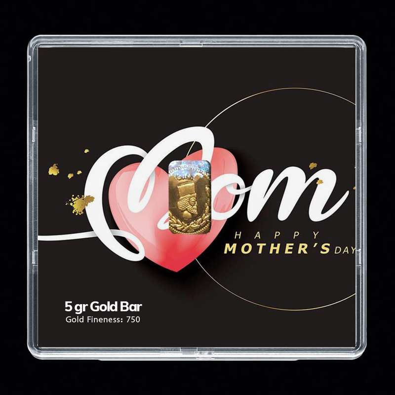 شمش طلا 18 عیار مدوپد مدل SG10010