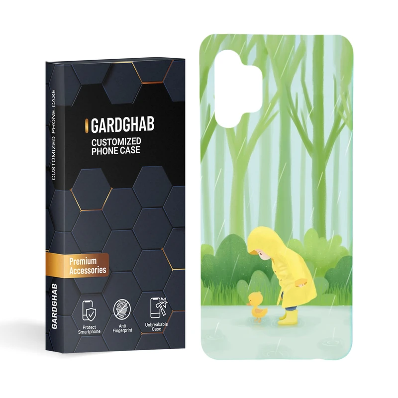 کاور گارد قاب مدل دخترانه مناسب برای گوشی موبایل سامسونگ Galaxy A32 4g