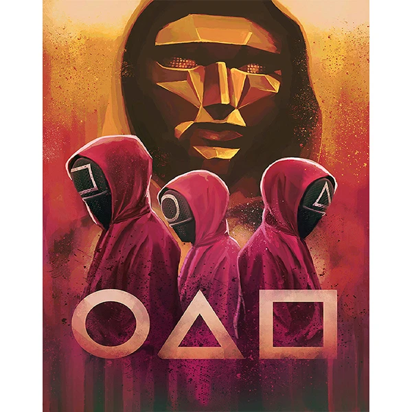 پوستر دیواری مارکت میکس طرح بازی مرکب کد 1111MMIX