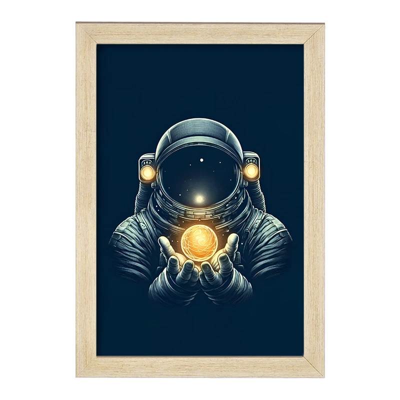 تابلو خندالو مدل فضانورد کد F9285