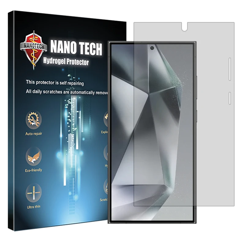 محافظ صفحه نمایش شفاف نانو تک مدل Tough مناسب برای گوشی موبایل سامسونگ Galaxy S24 ULTRA