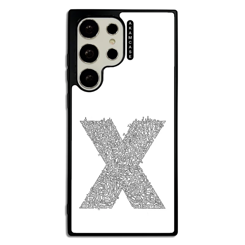 کاور آکام مدل AMC-WSGS23U-ALPHADOODLEBET-24 مناسب برای گوشی موبایل سامسونگ Galaxy S23 Ultra
