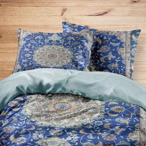 سرویس روتختی مدوپد طرح فرش تبریز مدل C-Tabriz45 یک نفره 4 تکه