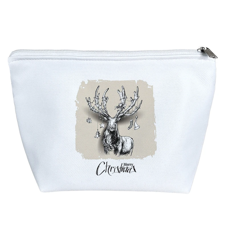 کیف لوازم آرایش دخترانه خندالو مدل گوزن کریسمس کد H645