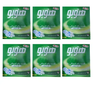 پودر لباسشویی دستی هوبو مدل 2in1 وزن 500 گرم بسته 6 عددی