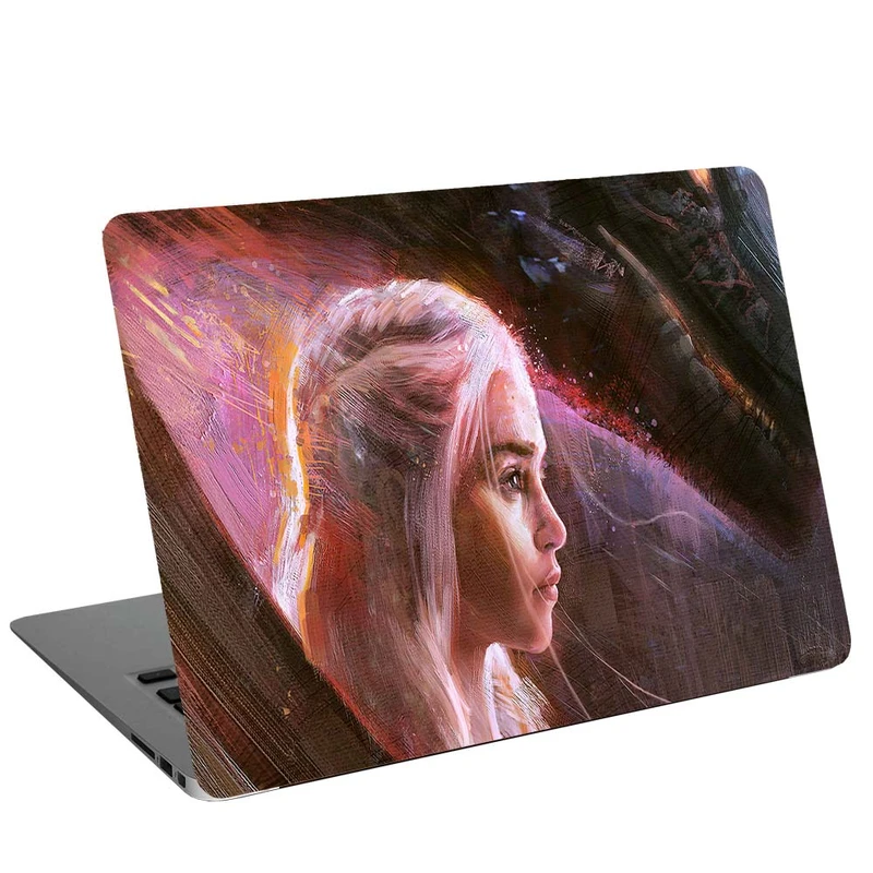 استیکر لپ تاپ مدل emilia clarke G-1807 مناسب برای لپ تاپ 15.6 اینچ