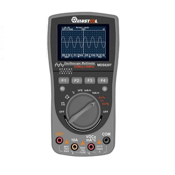 اسیلوسکوپ مدل MUSTOOL MDS8207 2 in 1 Intelligent Oscilloscope اسیلوسکوپ مدل MUSTOOL MDS8207 2 in 1 Intelligent Oscilloscope