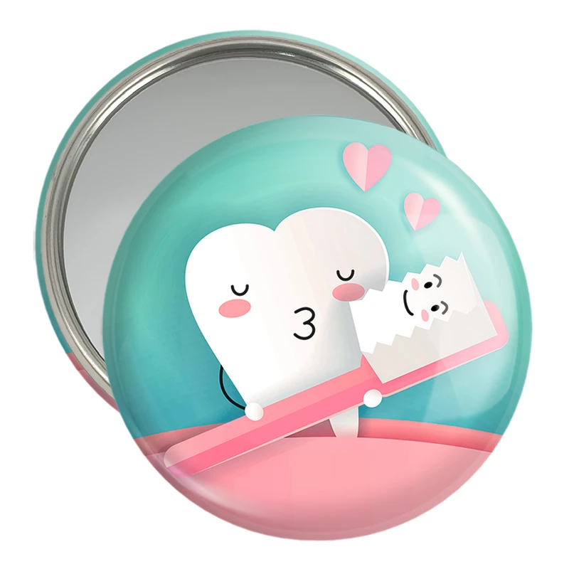 آینه جیبی خندالو مدل دندان و دندانپزشکی کودکانه کد 27770