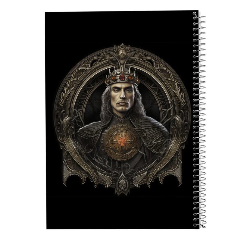 دفتر شطرنجی 50 برگ مدوپد مدل ارباب حلقه ها The Lord of the Rings کد DF3087