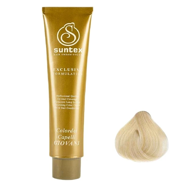 رنگ مو سانتکس شماره 12.0 مدل 2023 حجم 120 میلی لیتر رنگ سوپر پلاتینه