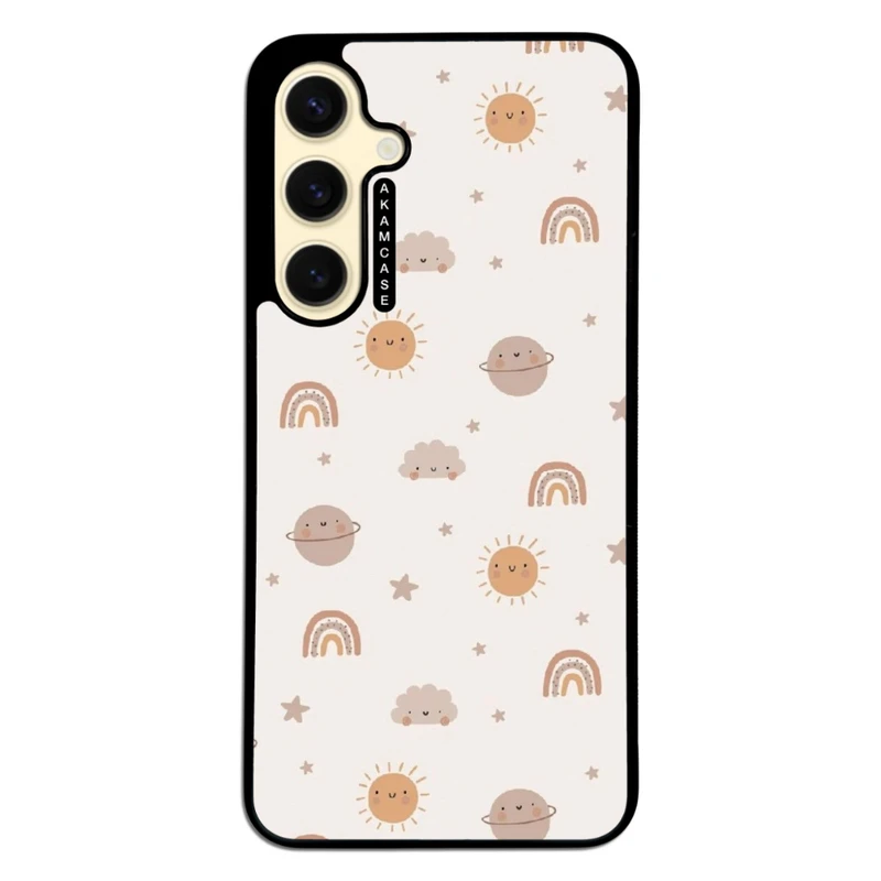 کاور آکام مدل AMC-WSGS24FE-BOHO-28 مناسب برای گوشی موبایل سامسونگ Galaxy S24 FE