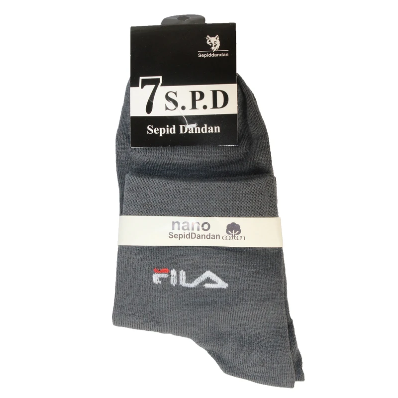 جوراب ورزشی ساق کوتاه مردانه مدل نانو کد FILA-02