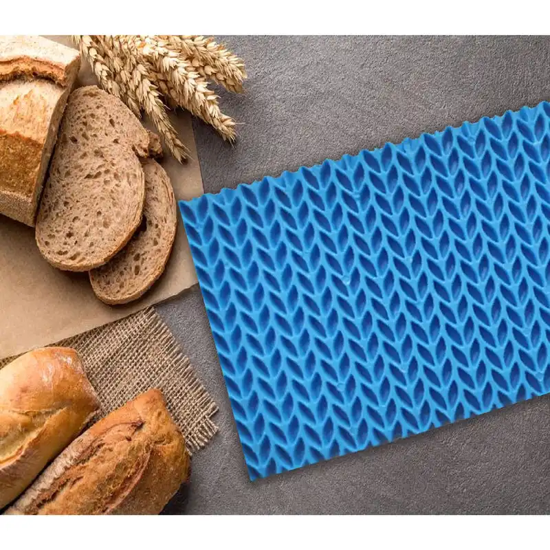 ابزار تزیین فوندانت مدل پانچ فوندانت طرح بافت گندم