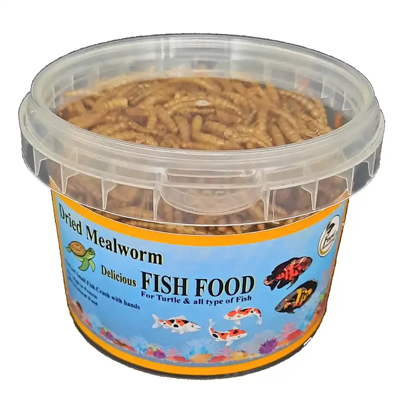 غذای ماهی و لاک پشت فود فارمز لند مدل میلورم وزن 50 گرم