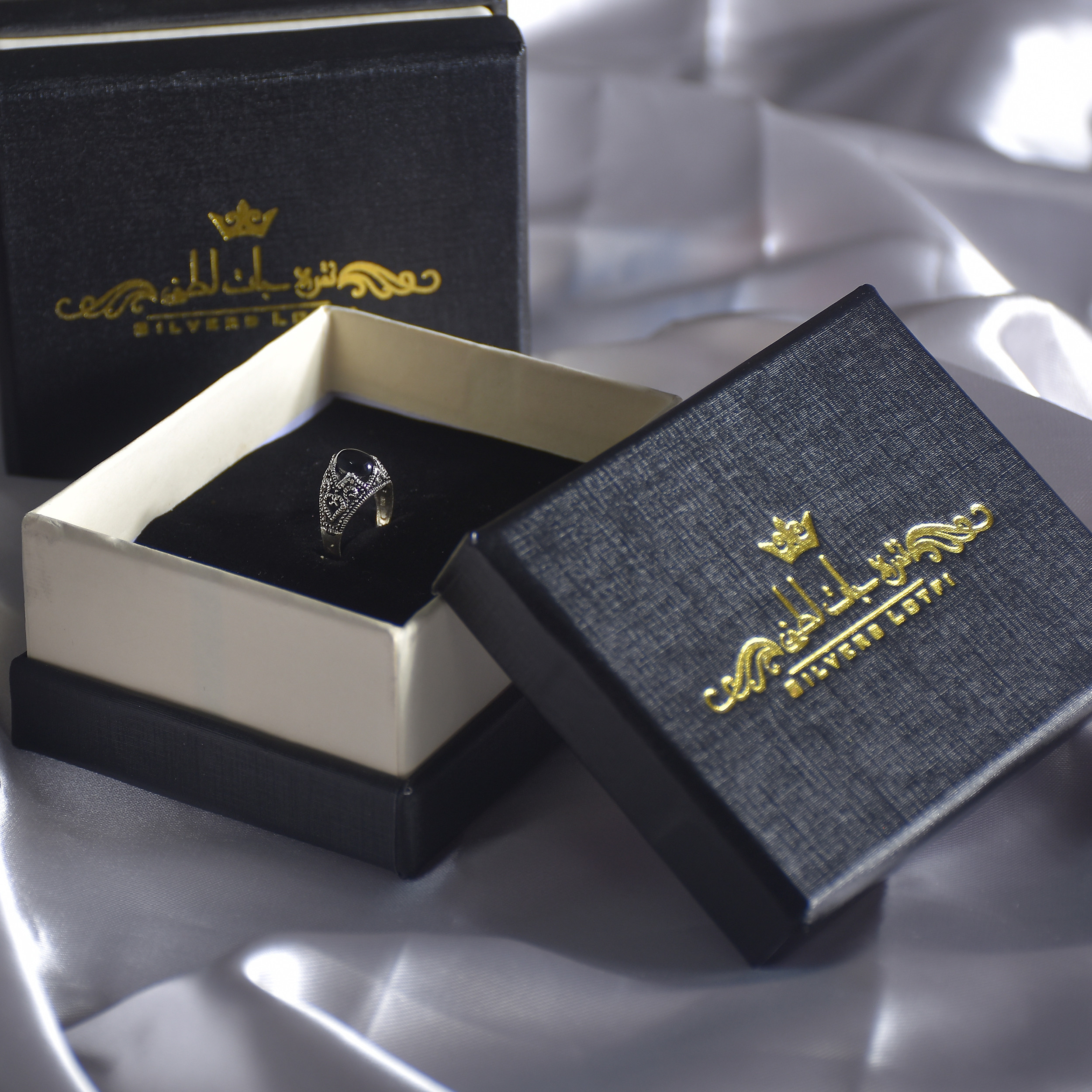 انگشتر نقره پسرانه نقره جات لطفی مدل عقیق کد ANMS032E02 انگشتر نقره پسرانه نقره جات لطفی مدل عقیق کد ANMS032E02