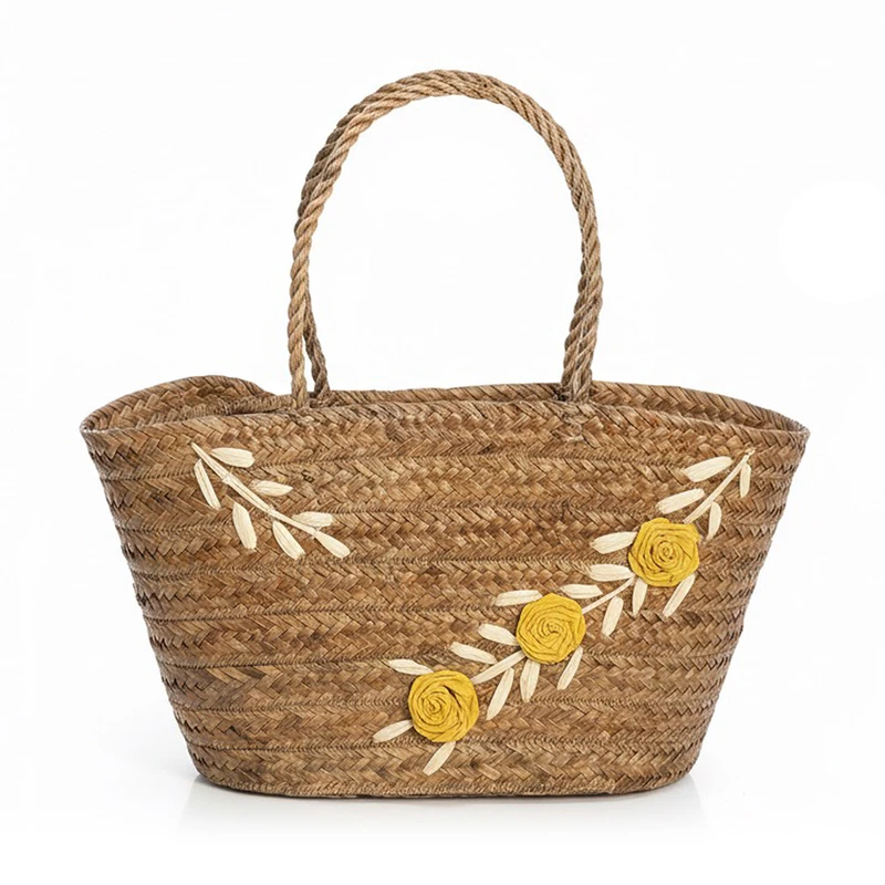 سبد حصیر بافی مدل گلریز