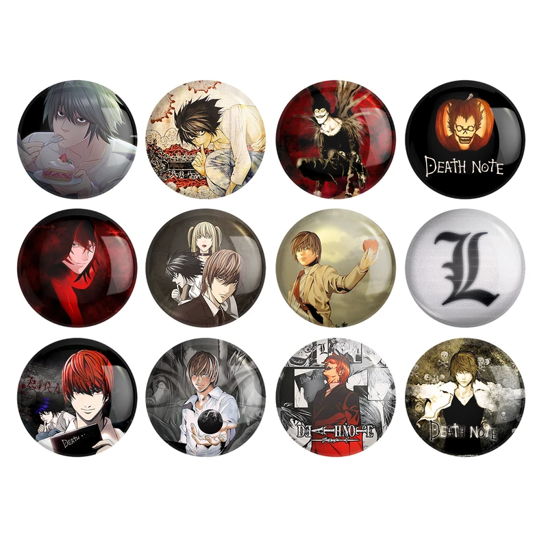 پیکسل خندالو مدل انیمه دفترچه مرگ Death Note کد 443 مجموعه 12 عددی