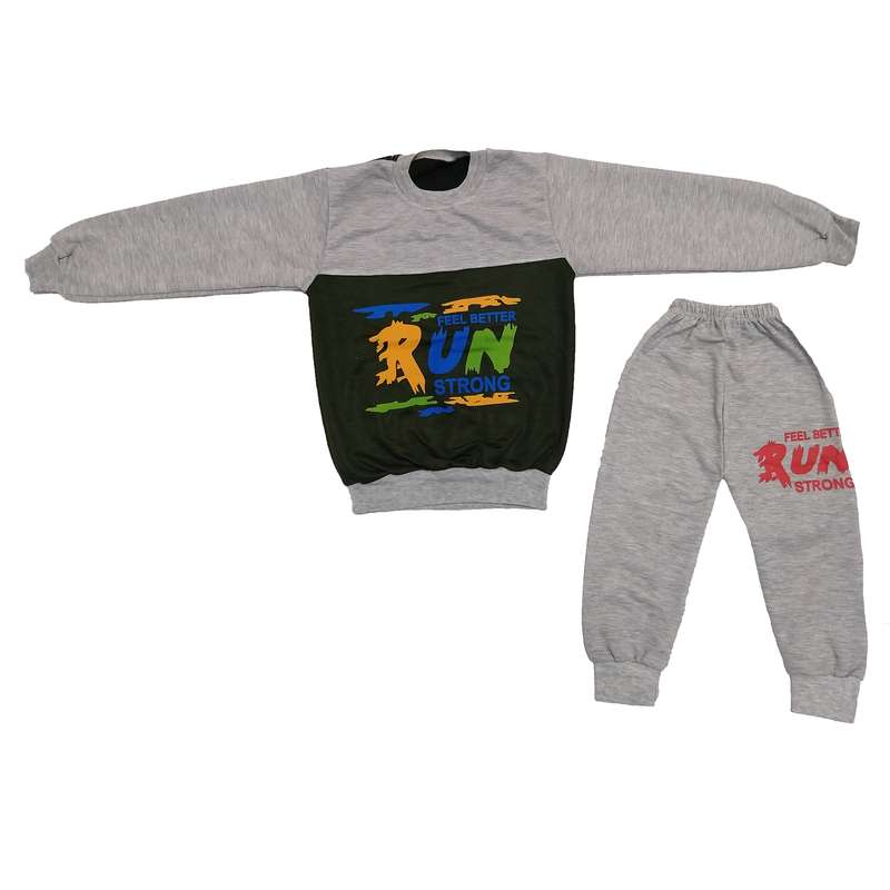 ست سویشرت و شلوار پسرانه مدل Mnb98765