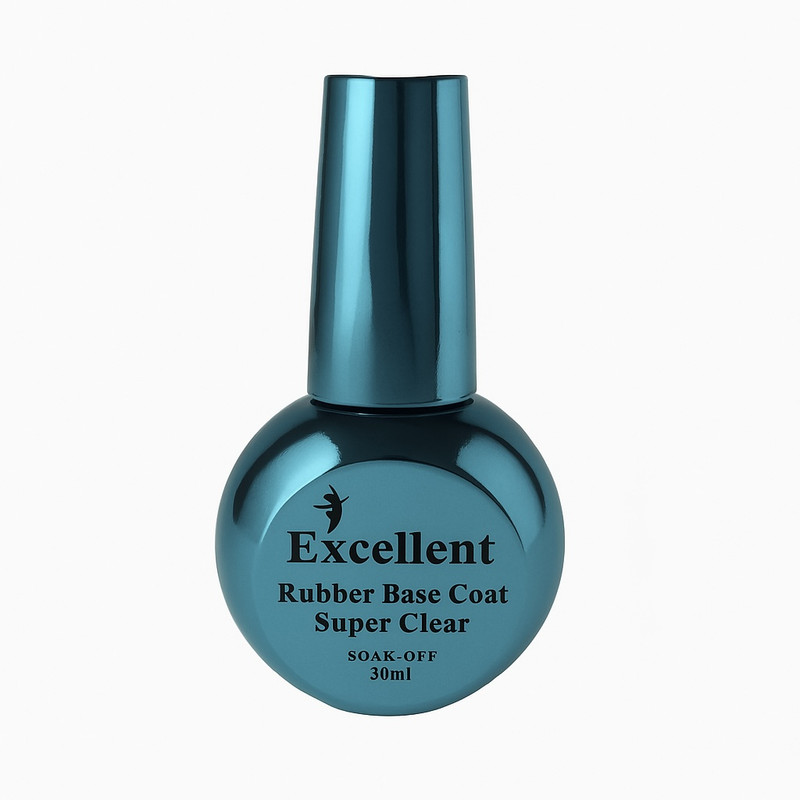 رابر بیس ناخن اکسلنت مدل Super Clear