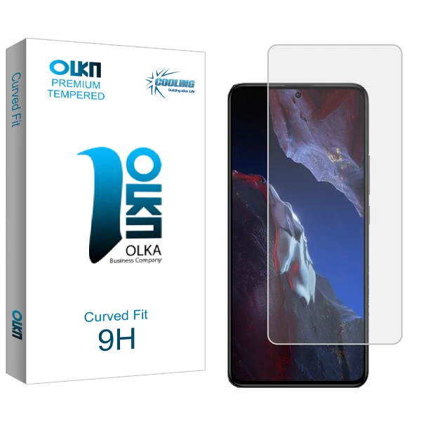 محافظ صفحه نمایش کولینگ مدل Olka مناسب برای گوشی موبایل شیائومی Poco F5 Pro