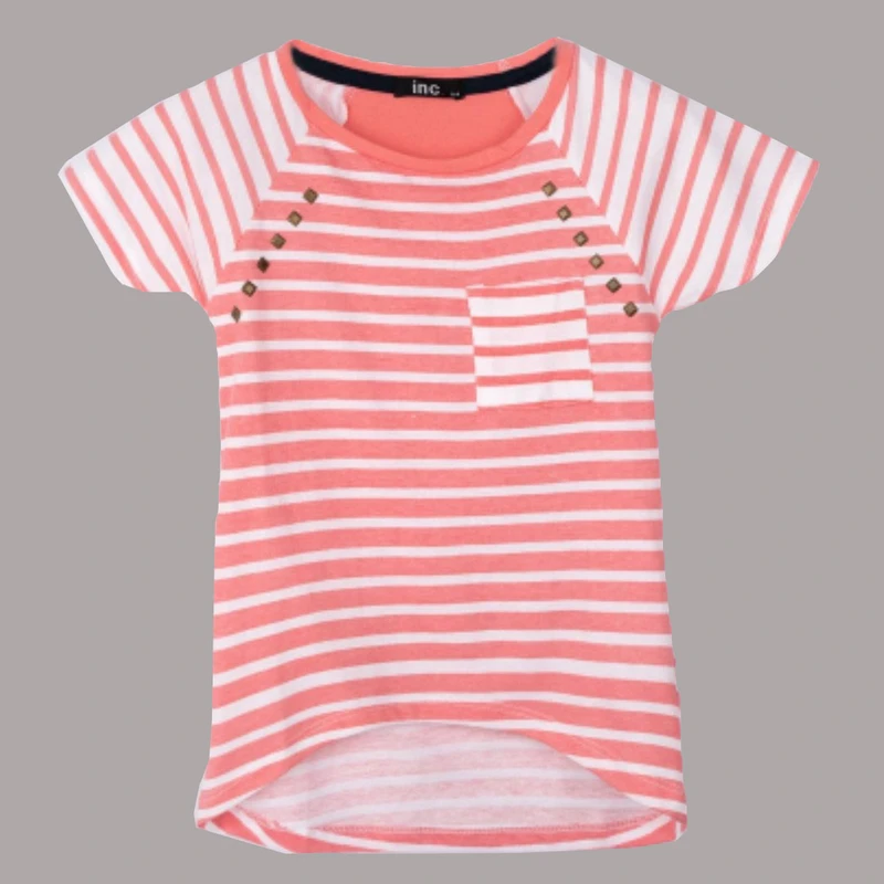 تی‌شرت آستین کوتاه دخترانه آی ان سی مدل 920