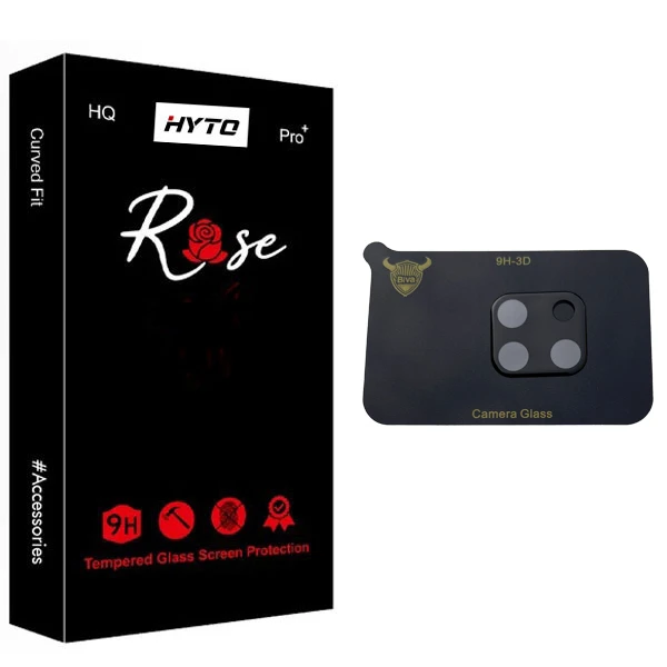 محافظ لنز دوربین هیتو مدل Rose 3D مناسب برای گوشی موبایل شیائومی Redmi 10C