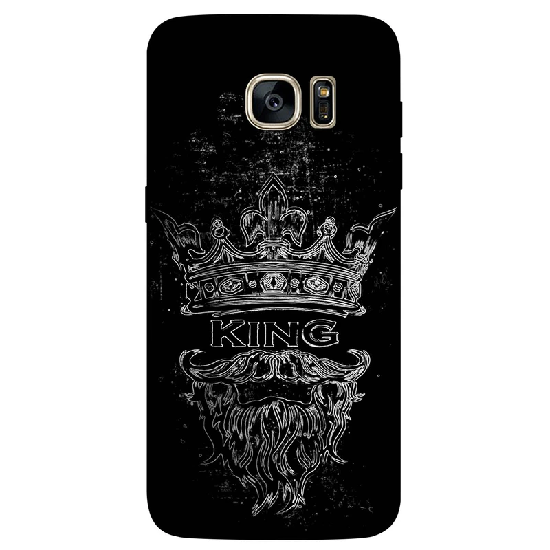 کاور مگافون طرح پادشاه مدل 1896 مناسب برای گوشی موبایل سامسونگ Galaxy S7          