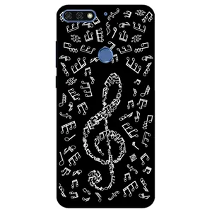 Megafone Musical Note 1370 Cover For Huawei Y7 Prime 2018 / Y7 2018