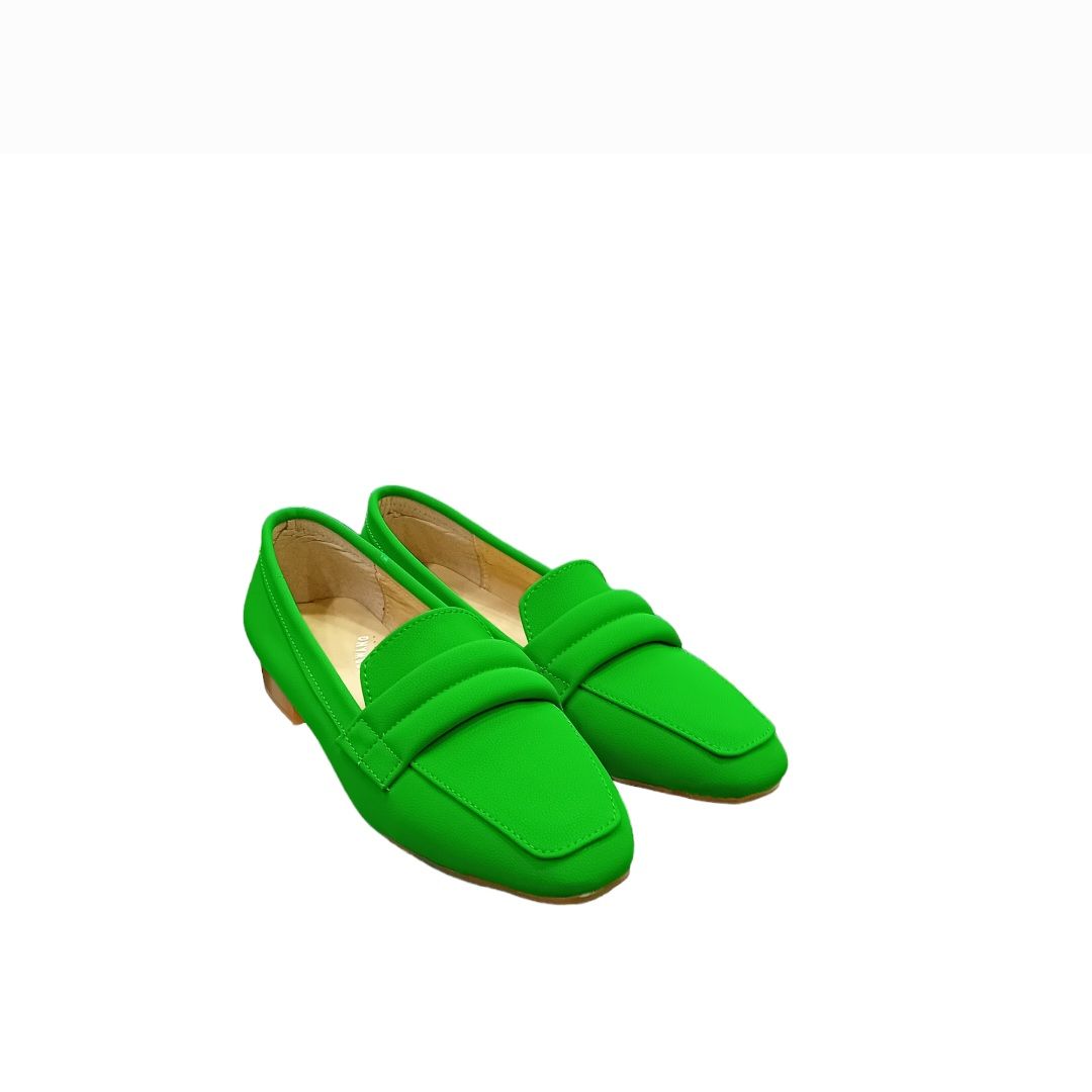 کفش زنانه مدل بالشتی رنگ سبز -  - 8