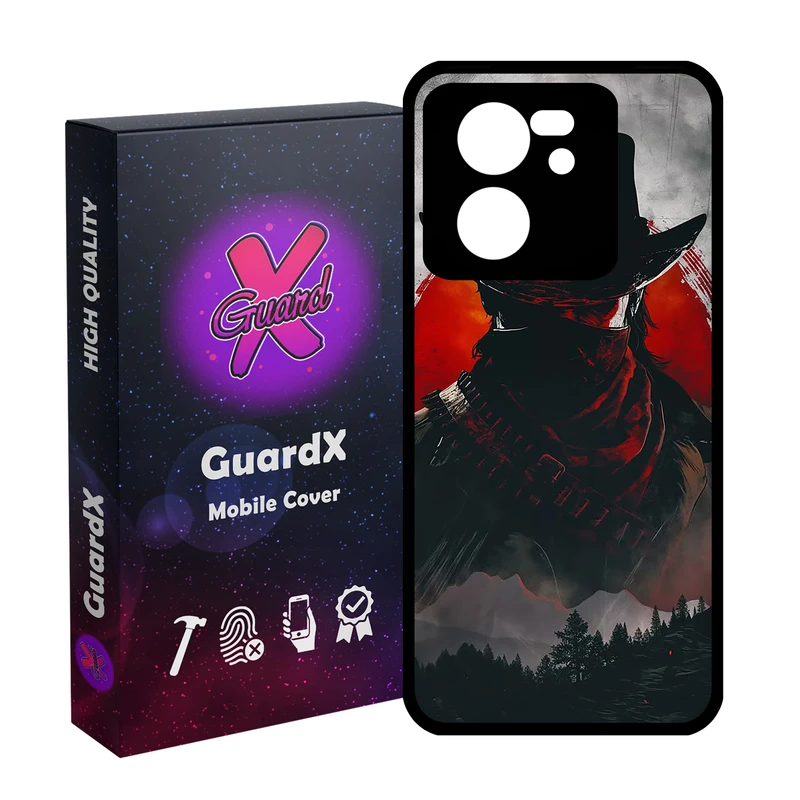 کاور گارد ایکس طرح Red Dead Redemption مناسب برای گوشی موبایل شیائومی 13T/13T Pro/Redmi K60 Ultra