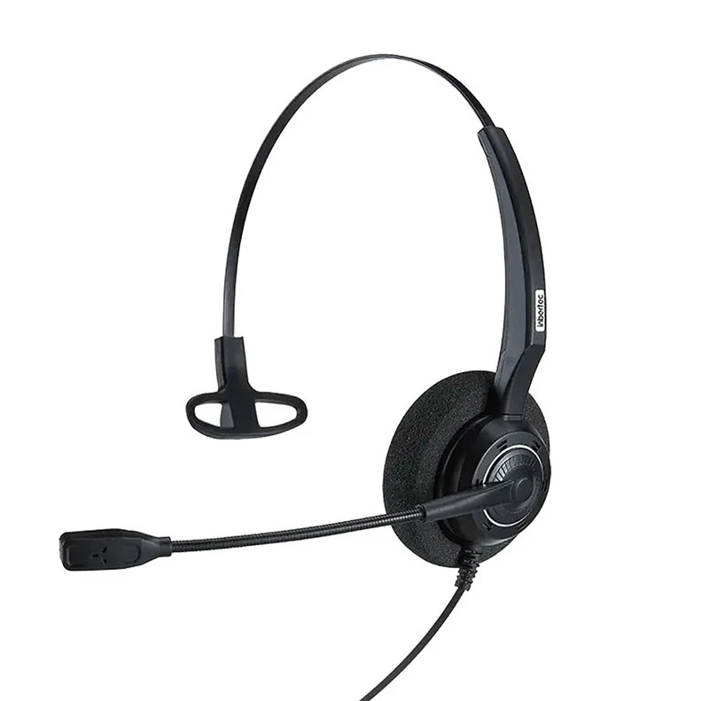 هدست تلفن با سیم اینبرتک مدل Inbertec UB200U Mono Wired USB Noise Cancelling Headset