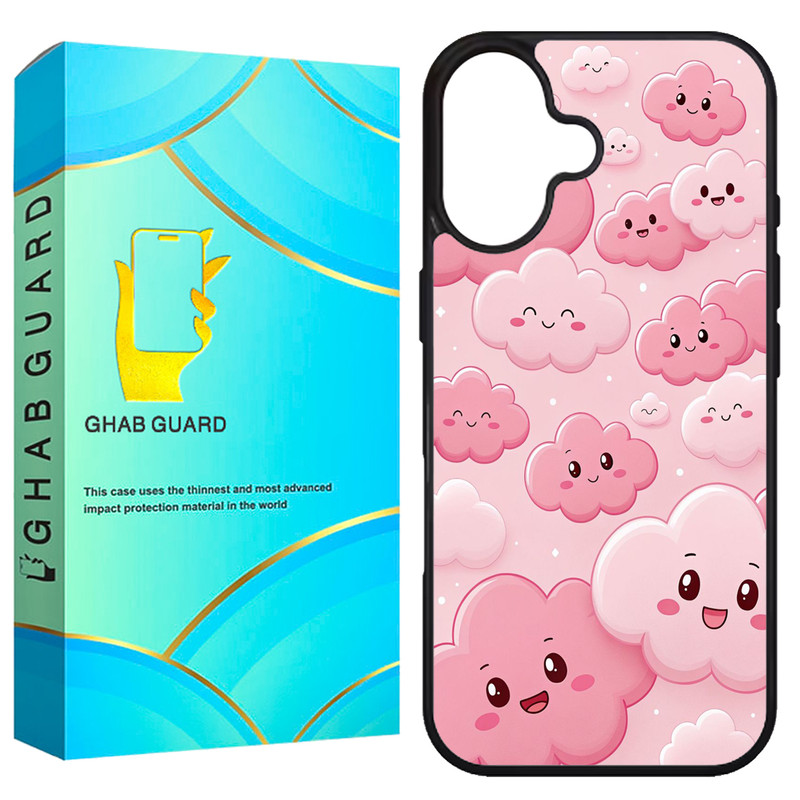کاور قاب گارد طرح ابر مدل G16PL مناسب برای گوشی موبایل اپل iPhone 16 Plus