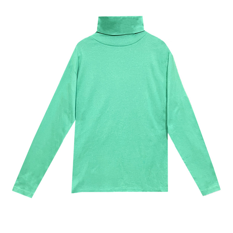 پلیور یقه اسکی زنانه مدل 1926 رنگ سبز