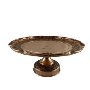 شیرینی خوری قلم زنی مدل گلدار کد13871