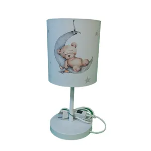 آباژور رومیزی کودک مدل خرس خوابالو کد A-134