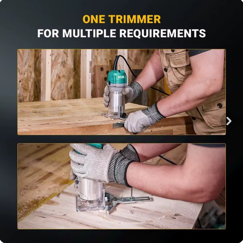 فرز نجاری 6 میلی متری 550 وات دی سی ای مدل amp04-6