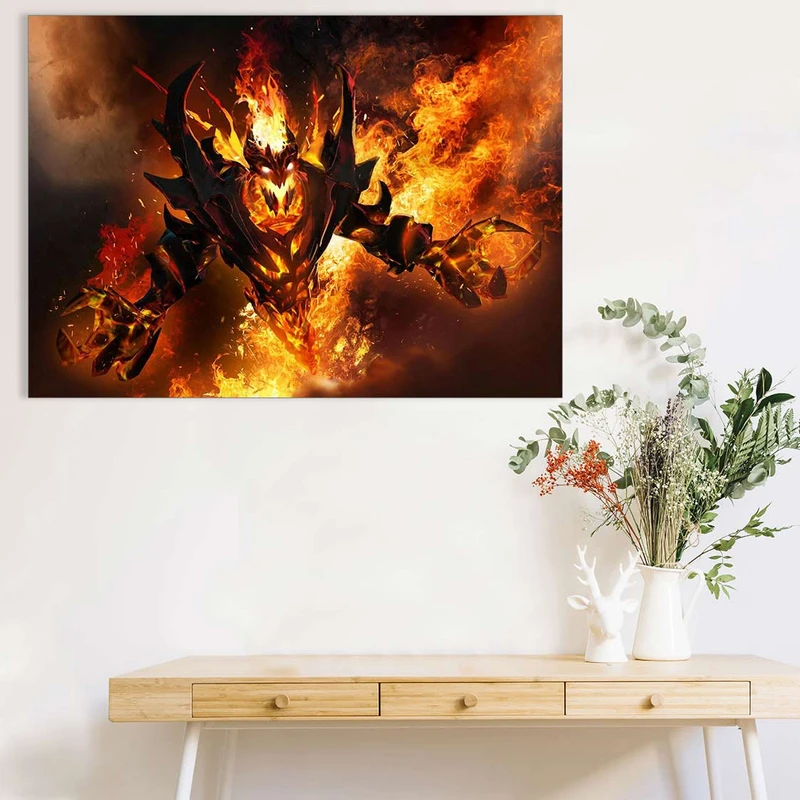 تابلو شاسی گالری استاربوی طرح Shadow Fiend مدل Dota 2 کد 072