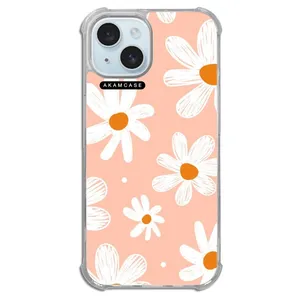 AKAM AMCWTA15-FLOWERS18 Cover For Apple iPhone 15
