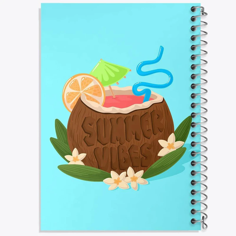 دفتر نت موسیقی 50 برگ خندالو مدل نارگیل کد 8623