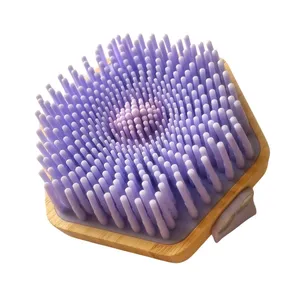 برس شستشوی بدن مدل سیلیکونی ماساژ کد 77162