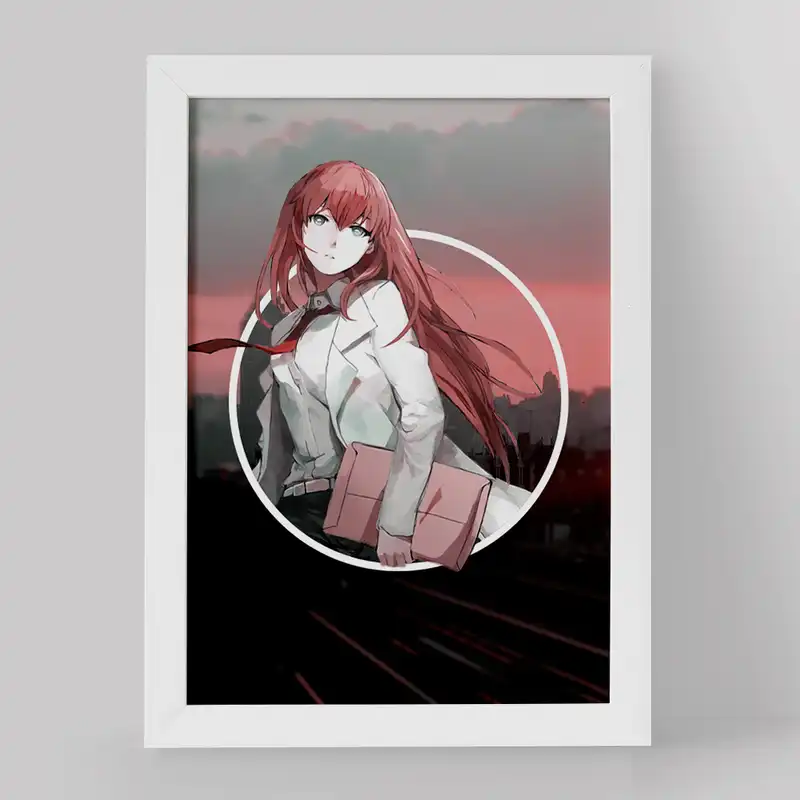 تابلو خندالو مدل کوریسو ماکیسه انیمه اشتاینز گیت کد 17502