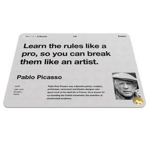 Hoomero Business and motivational sentences A6342 Mousepad