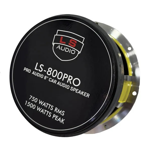 میدرنج خودرو ال اس آدیو مدل LS-800PRO سایز 8 اینچ بسته دو عددی 