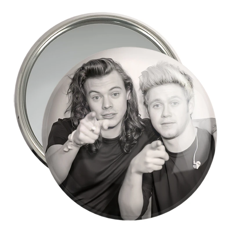 آینه جیبی خندالو مدل نایل و هری گروه موسیقی وان دایرکشن One Direction  کد 18907