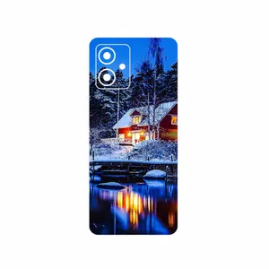 MAHOOT Winter Season Cover Sticker for Motorola Moto G54