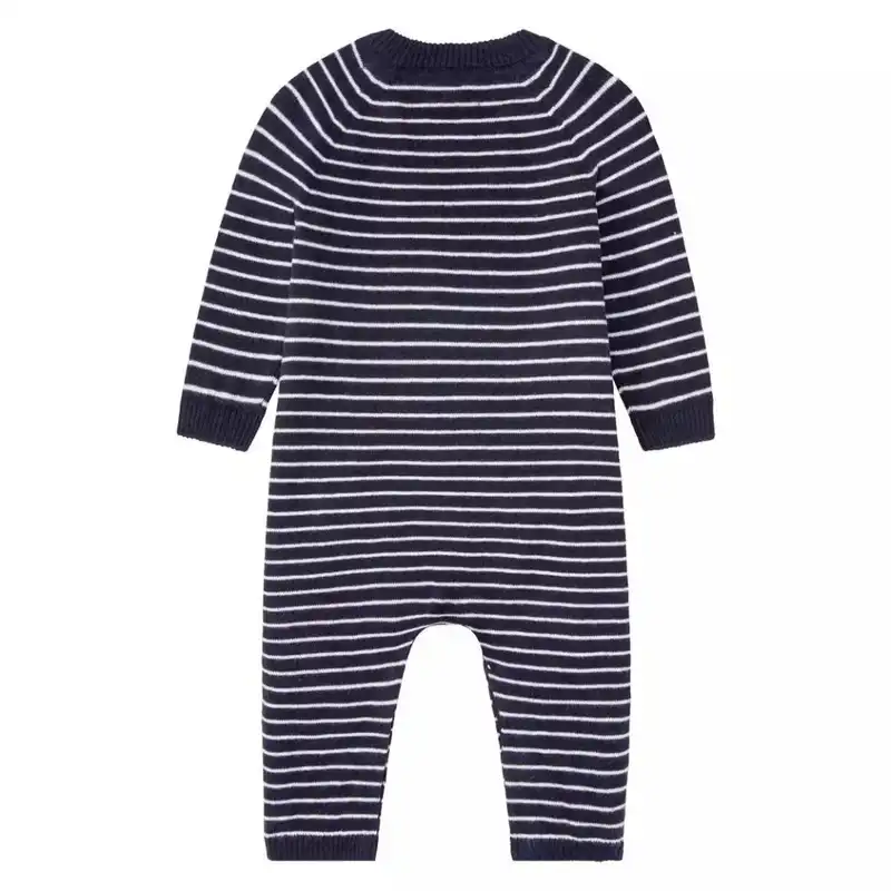 سرهمی بافتنی نوزادی لوپیلو مدل راه راه کد 2023