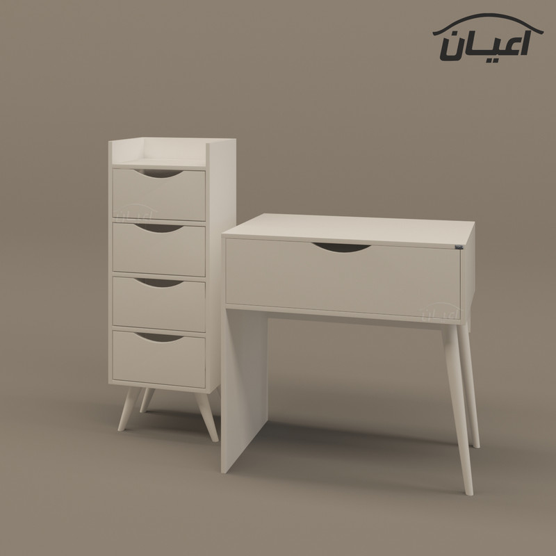 میز آرایش اعیان مدل FH349 به همراه دراور