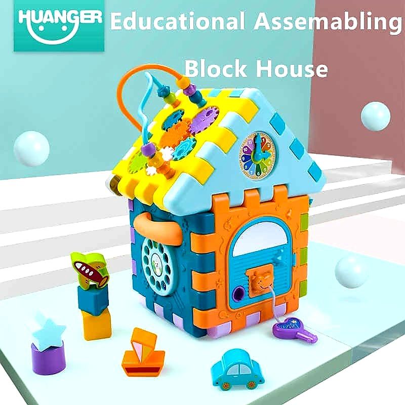 بازی آموزشی موزیکال هانگر طرح کلبه هوش مدل HE0528 -  - 12